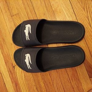 Lacoste Croco Slide Sandal, Men's Size 12